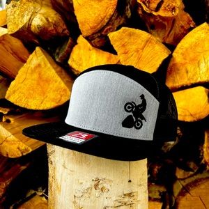 Richardson 168, 7 panel flat brim, moto, hard enduro, dirt bike, Colorado, 437